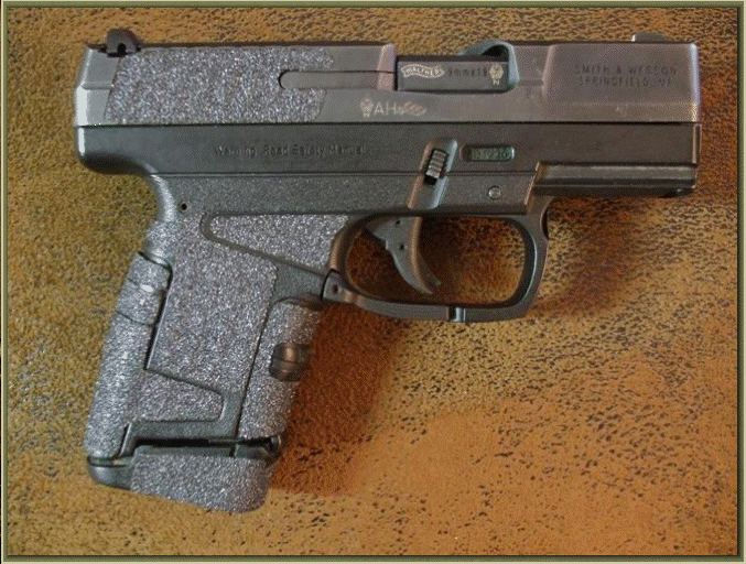 Walther PPS with Grip Enhancements