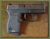 Diamondback DB 380 with sand paper pistol grip enhancements.