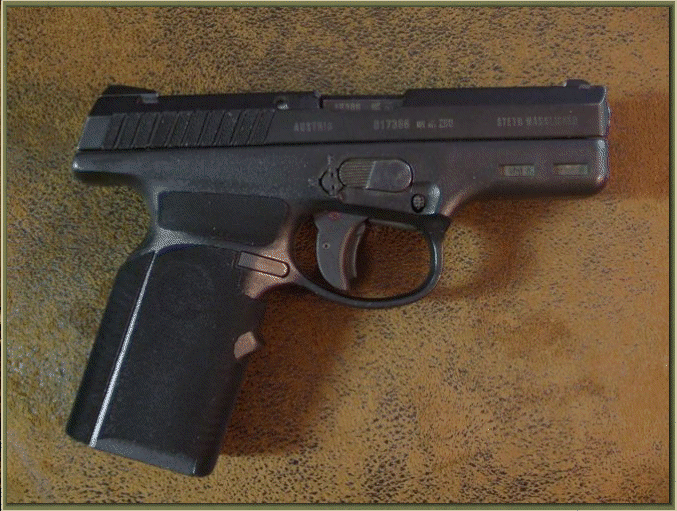 Image of STEYR M9 and M40 with grip enhancements.