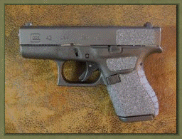 Glock 42 .380 ACP with Grip Enhancements