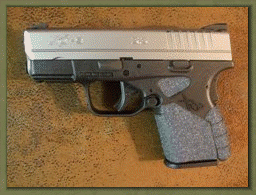 Springfield Armory XDS 9mm and .45 ACP with Grip Enhancements