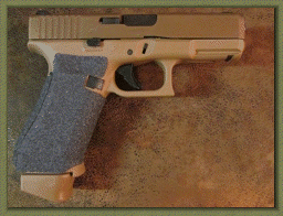 Glock 19X with Grip Enhancements