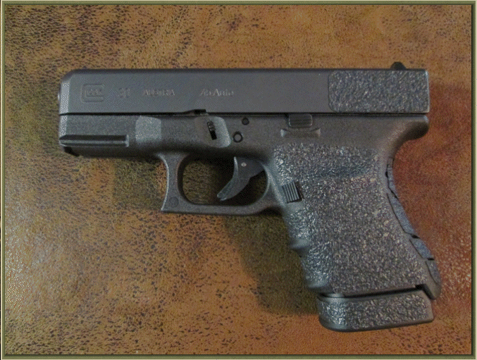 Image of Glock 29SF, 30SF, 30S with grip enhancements.