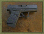 Glock 43 9mm with Grip Enhancements