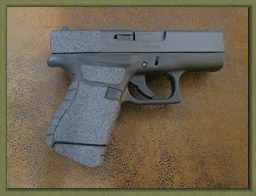 Glock 43 9mm with Grip Enhancements