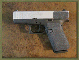 Glock 43X with Grip Enhancements
