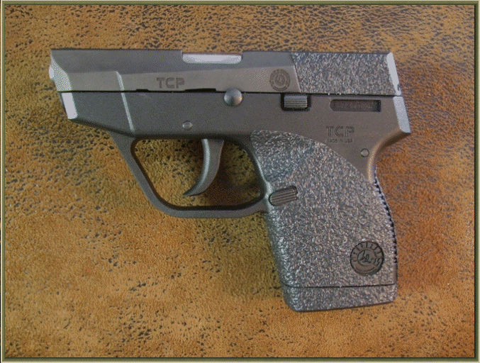 Taurus TCP 380 with Rubber Grip Enhancements