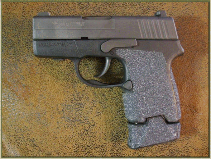 Sig Sauer P29RS with Grip Enhancements
