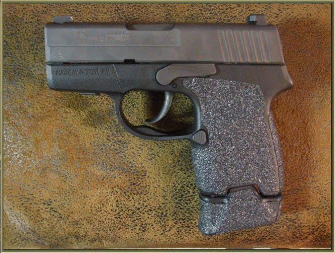 Sig Sauer P290 with Grip Enhancements