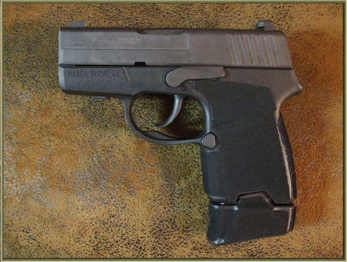 Sig Sauer P290 with Grip Enhancements