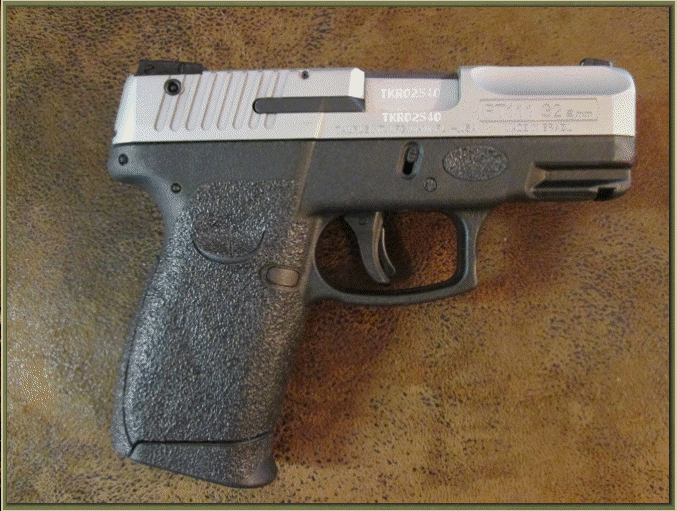 Image of Taurus PT-111 G2 or PT-140 G2 with grip enhancements.